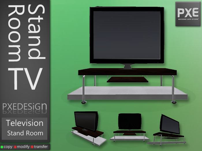 Second Life Marketplace [Power Extreme] Stand TV Room